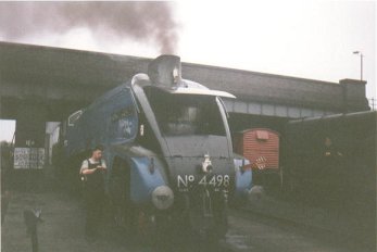 Sir Nigel Gresley gets his codsmouth closed