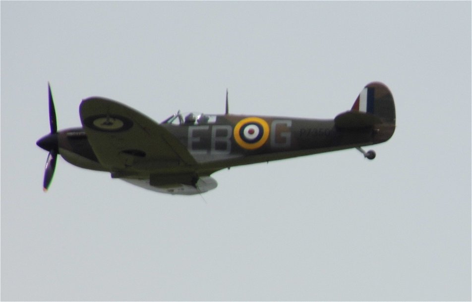 BBMF Spitfire MKII, RAF Waddington July 6th 2014
