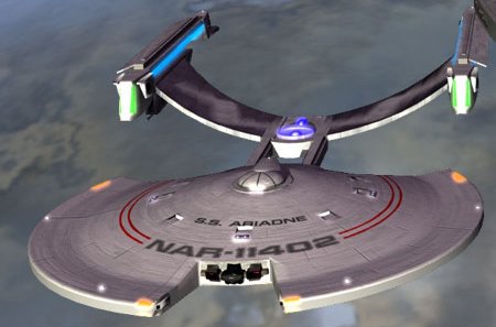 SS Ariadne from Star Trek Intrepid.