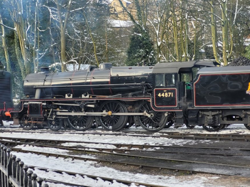 Nameplate of SR Battle of Britain 34109, Sat 28/12/2013. 