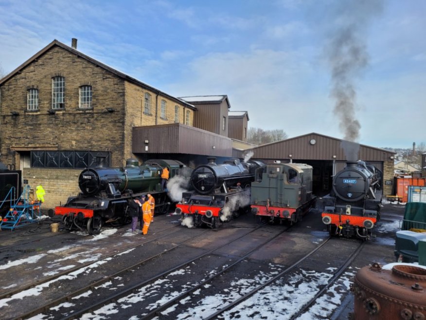 LNER A3 2743/60089, Sat 28/12/2013. 