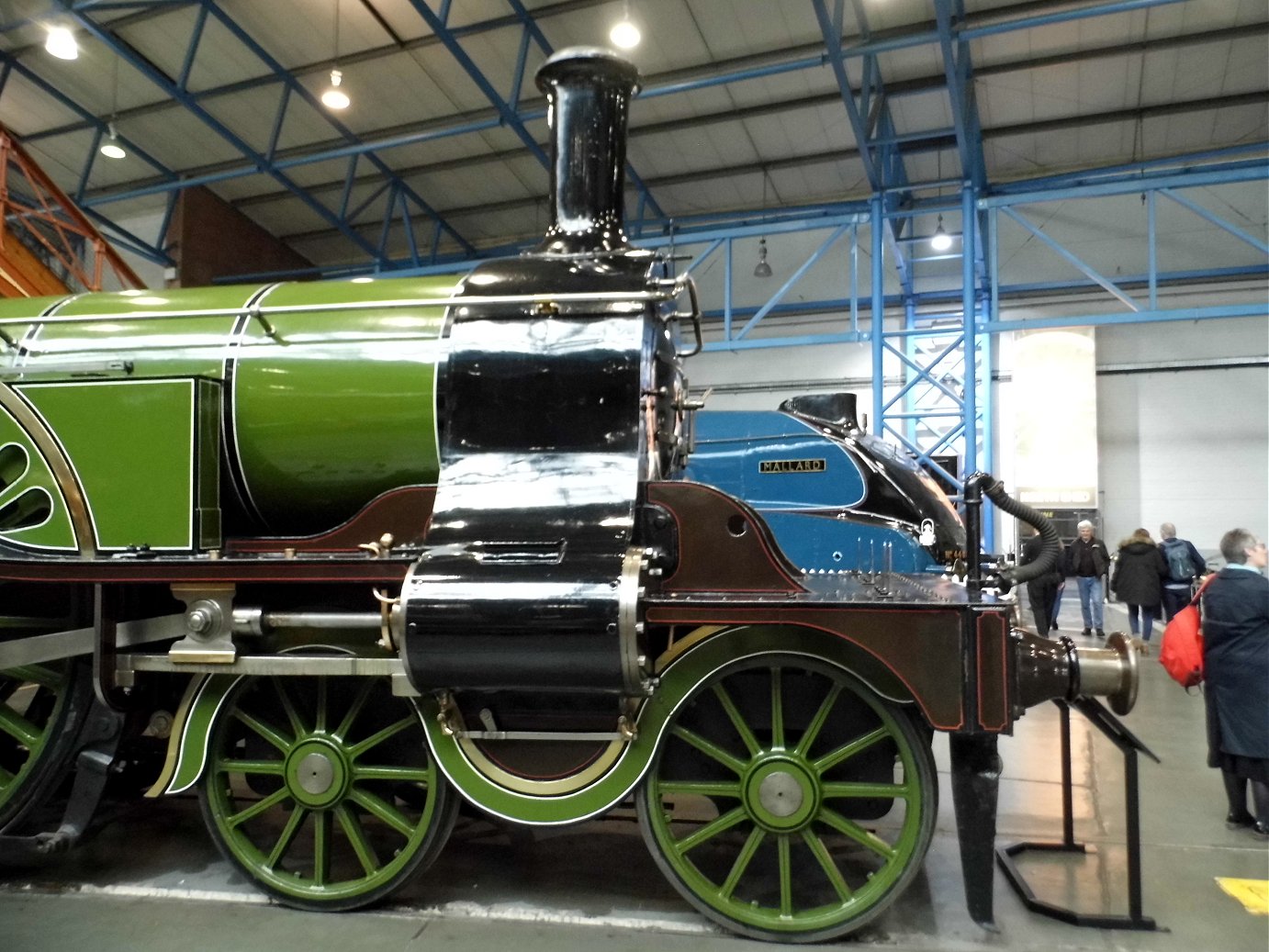 Stirling Single at the National Raiway Museum, Thurs 10/10/2019.