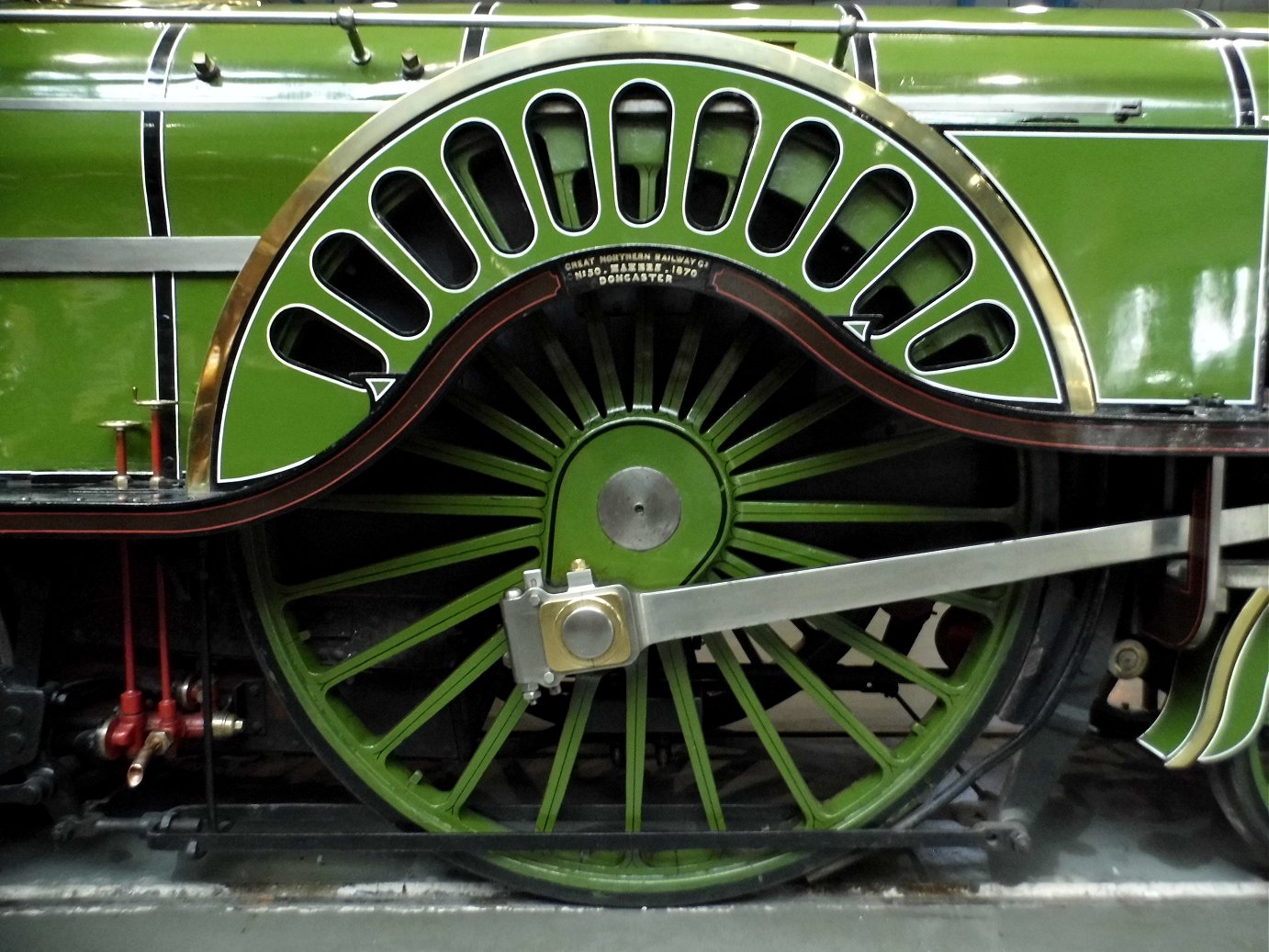 Stirling Single at the National Raiway Museum, Thurs 10/10/2019.