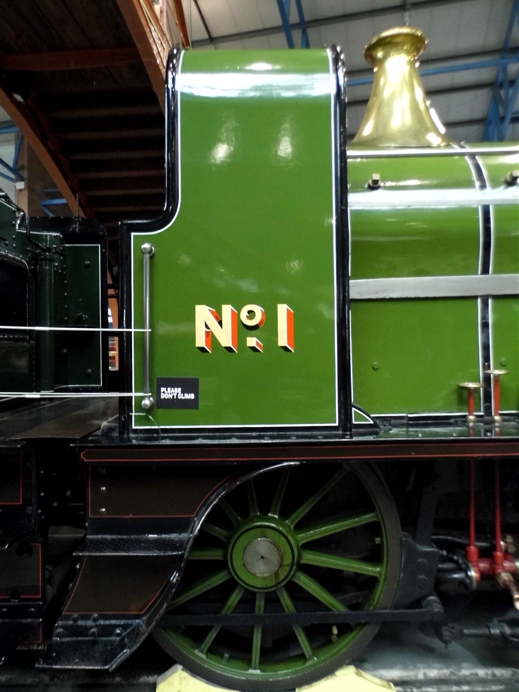 Stirling Single at the National Raiway Museum, Thurs 10/10/2019.