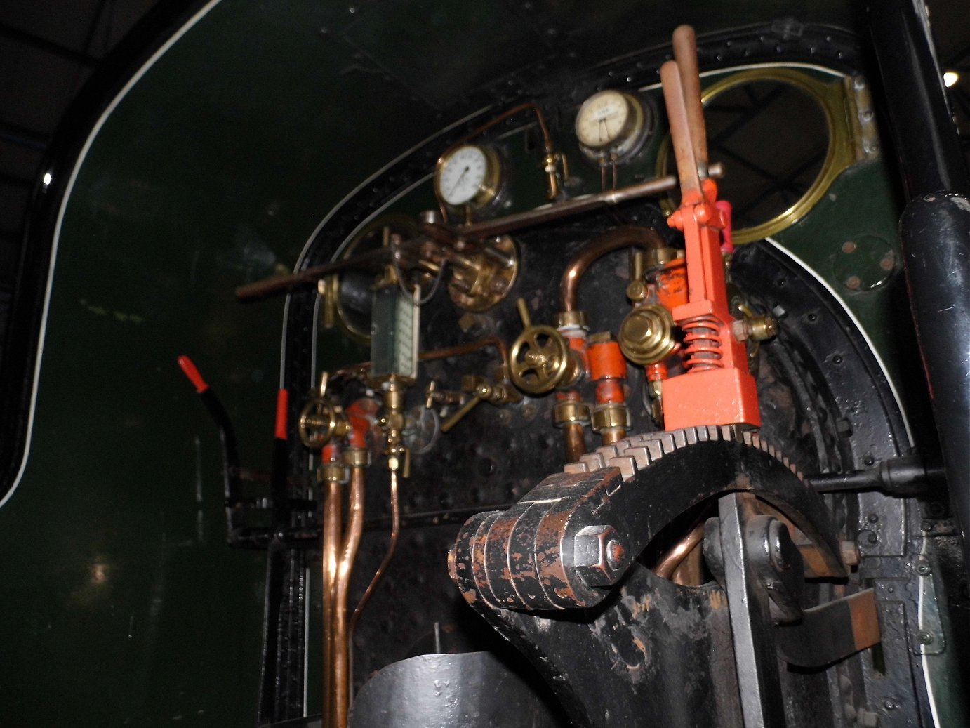 Stirling Single at the National Raiway Museum, Thurs 10/10/2019.
