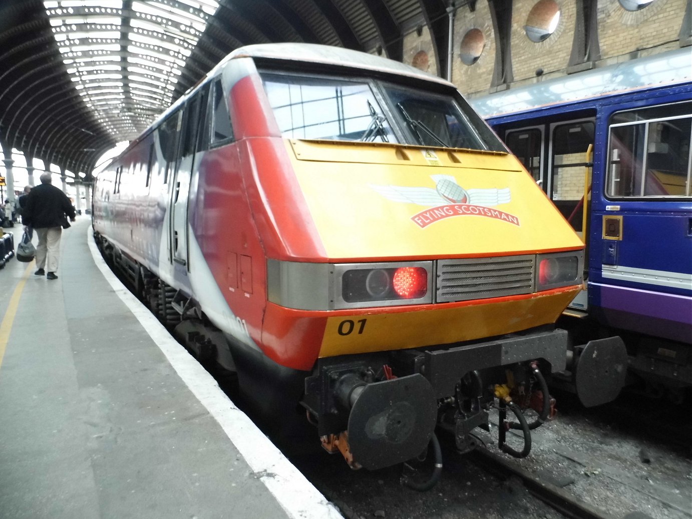 Cab of 60008 Dwight D. Eisenhower, Sat 28/12/2013. 