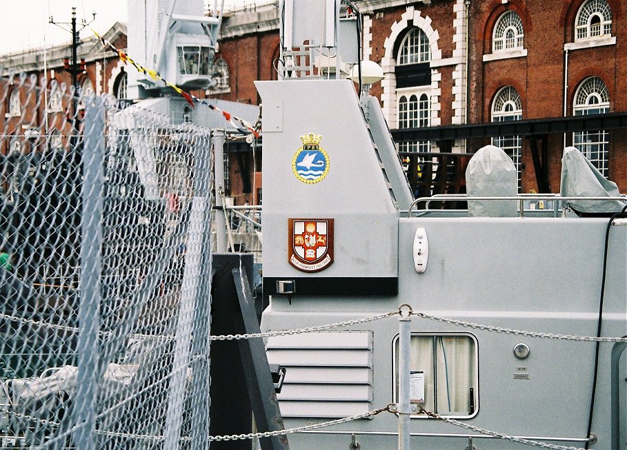 Archer class Coastal Training Patrol craft P294 HMS Trumpeter, Portsmouth Navydays, 2010.