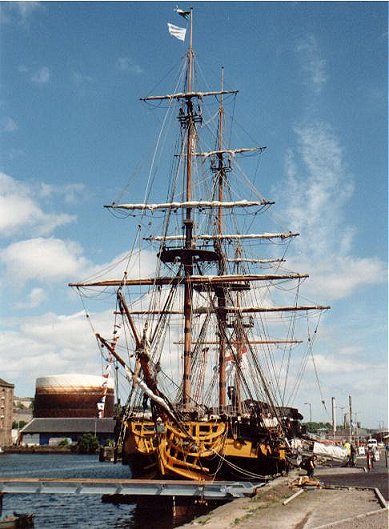 The Grand Turk/H.M.S. Indefatigable