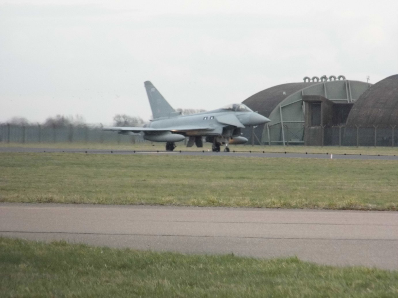 Typhoon FGR4 RAF Coningsby February 19th 2019.