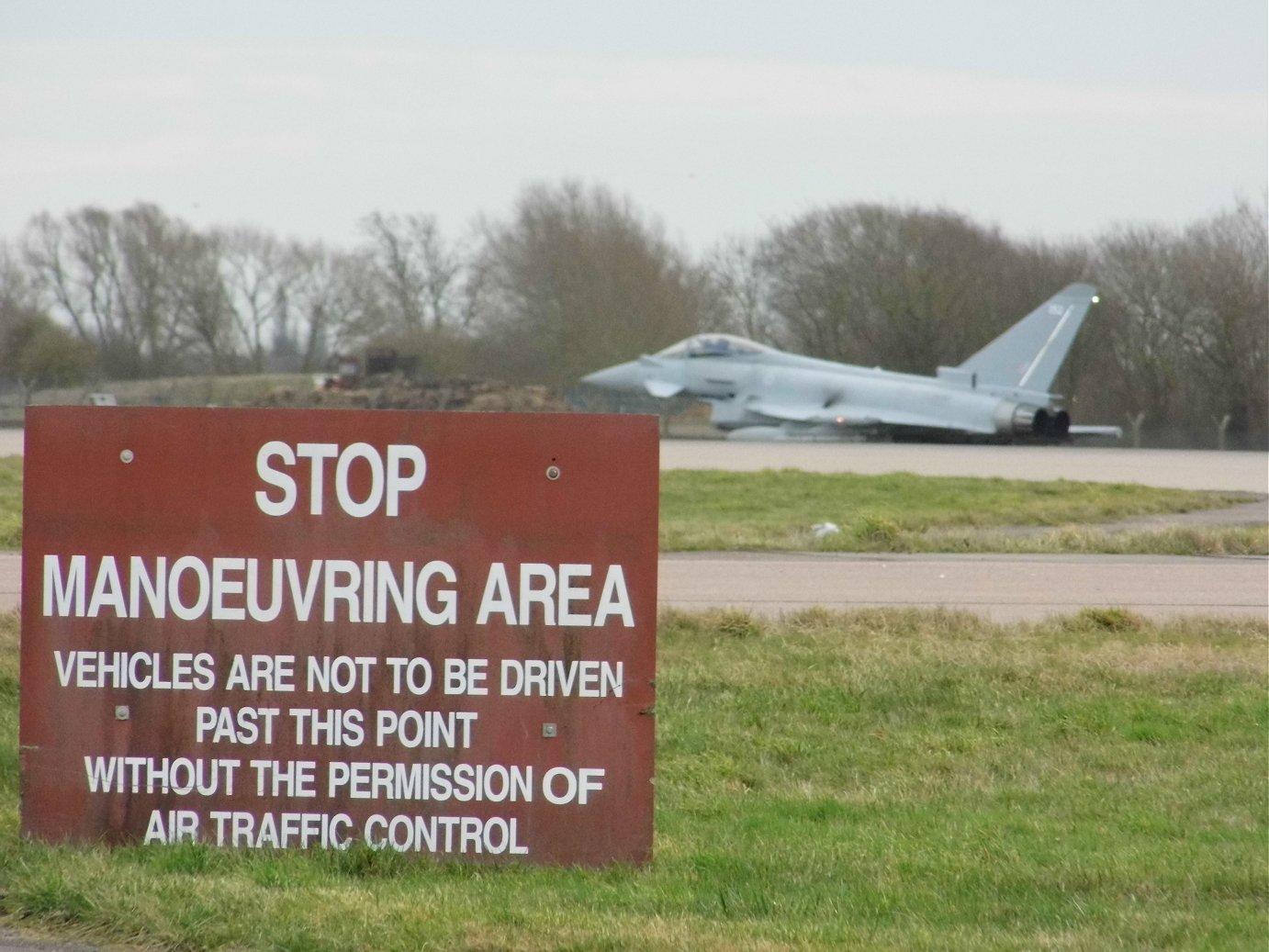 Typhoon FGR4 RAF Conningsby February 19th 2019.