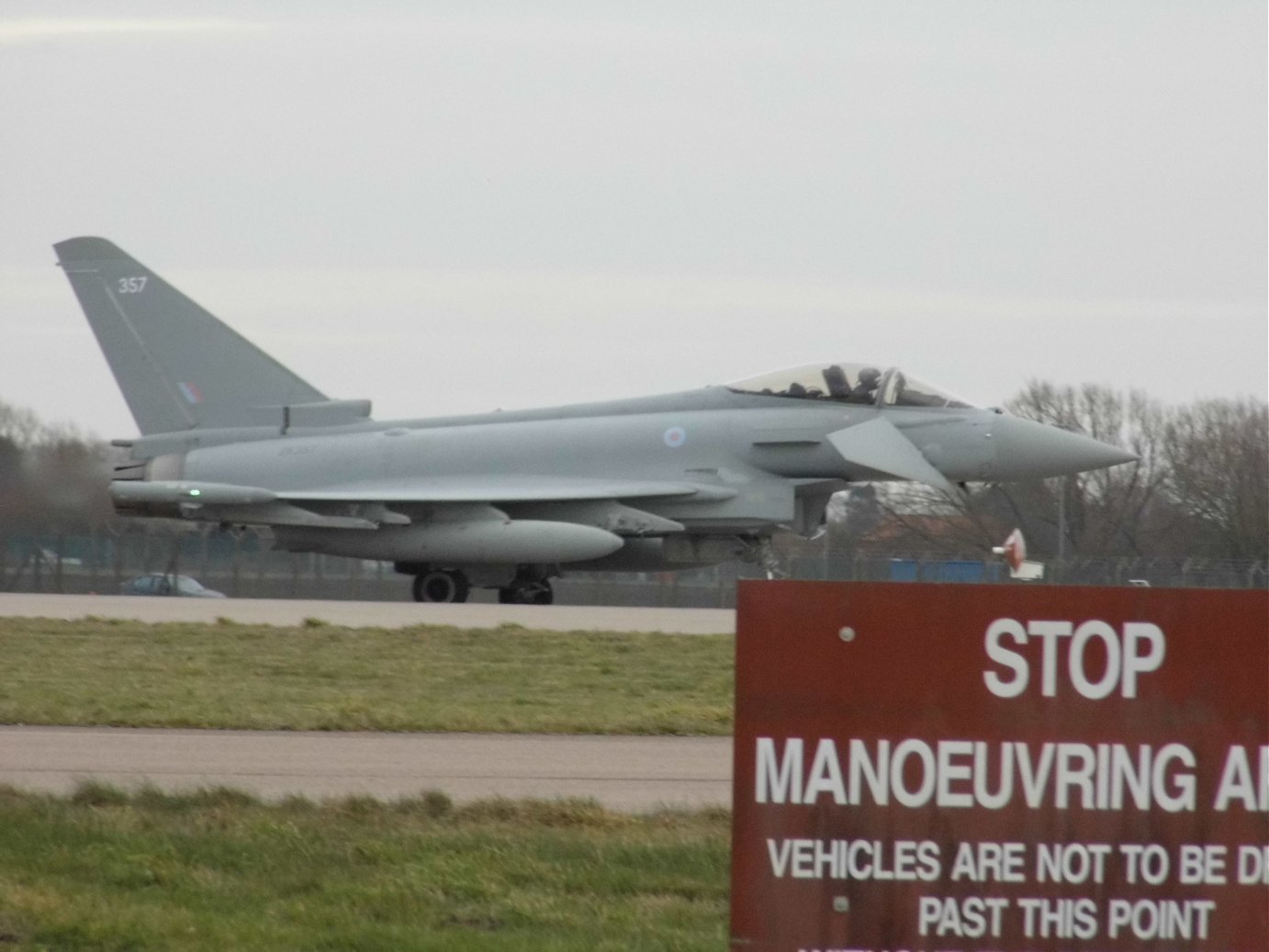 Typhoon FGR4 RAF Conningsby February 19th 2019.