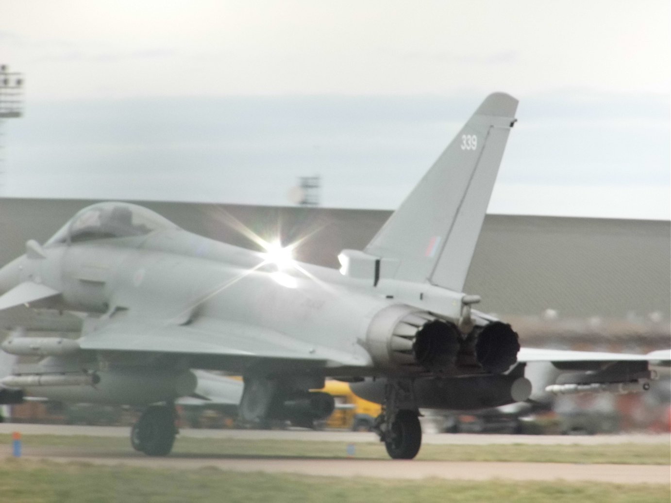 Typhoon FGR4 RAF Conningsby February 19th 2019.