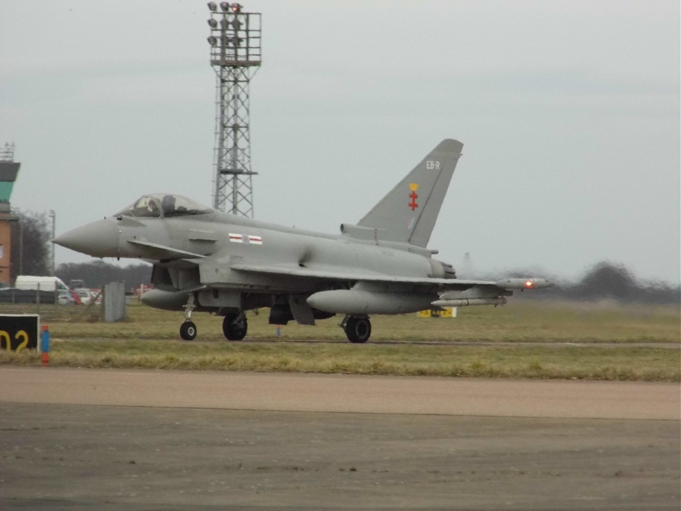 Typhoon FGR4 RAF Conningsby February 19th 2019.