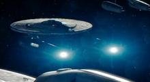 USS Mayflower, NCC 1621, Miranda class. From JJ Abrams Star Trek (2009).