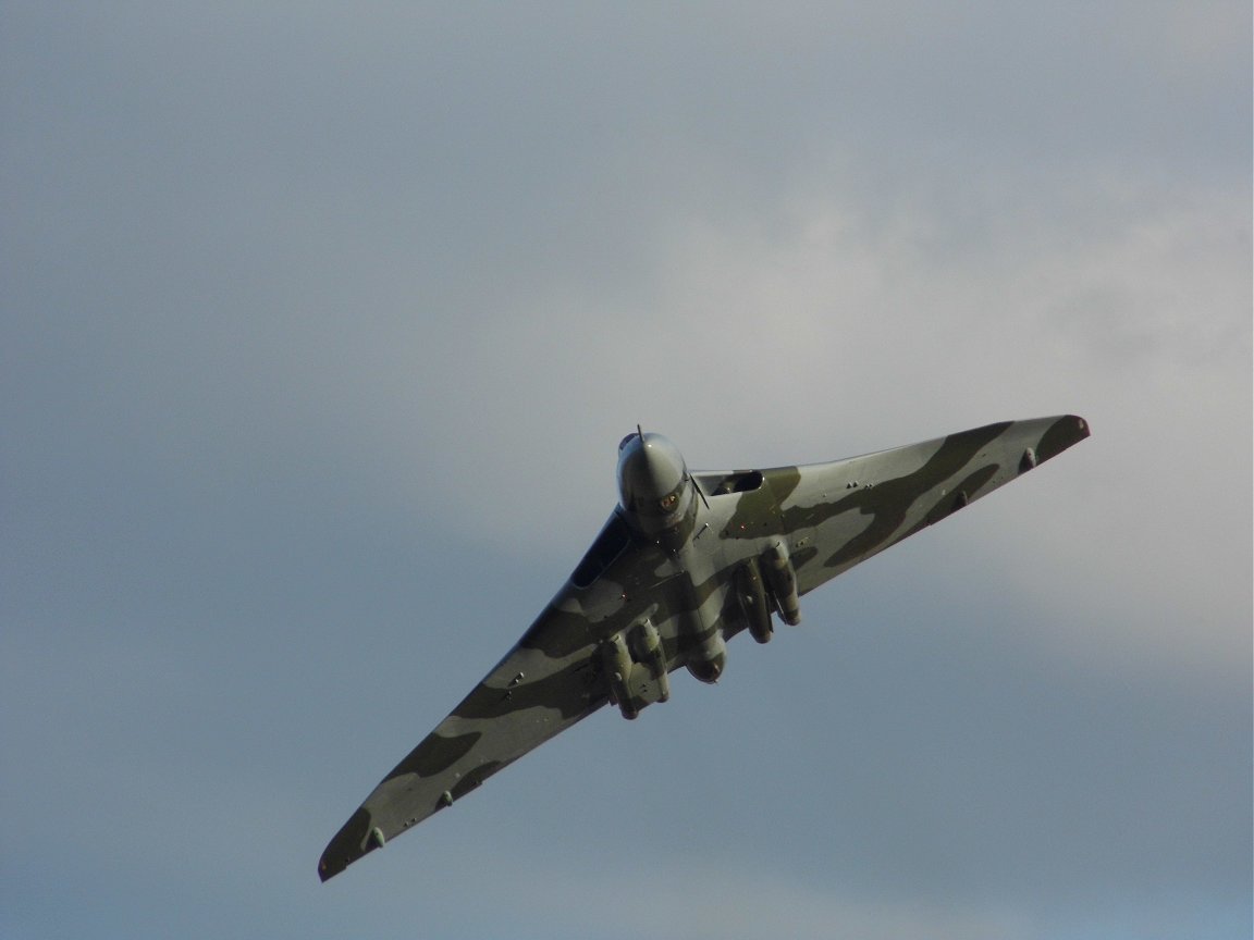 Avro Vulcan XH 558, Vulcan to the Sky, RAF Church Fenton 26th September 2015.