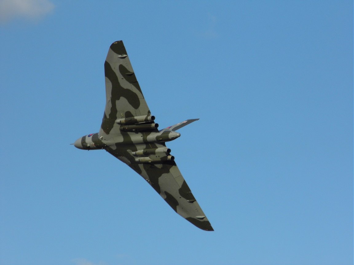 Avro Vulcan XH 558, Vulcan to the Sky, RAF Church Fenton 26th September 2015.