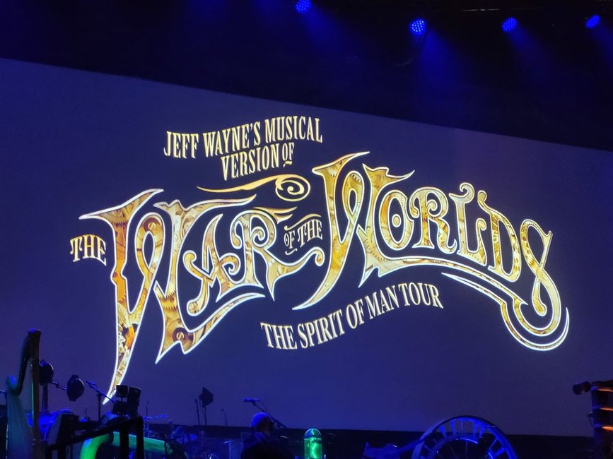 War of the Worlds Leeds Arena 3 April 2025.