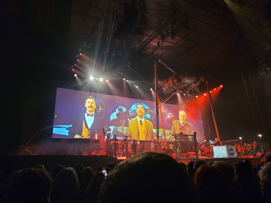 War of the Worlds Leeds Arena 3 April 2025.