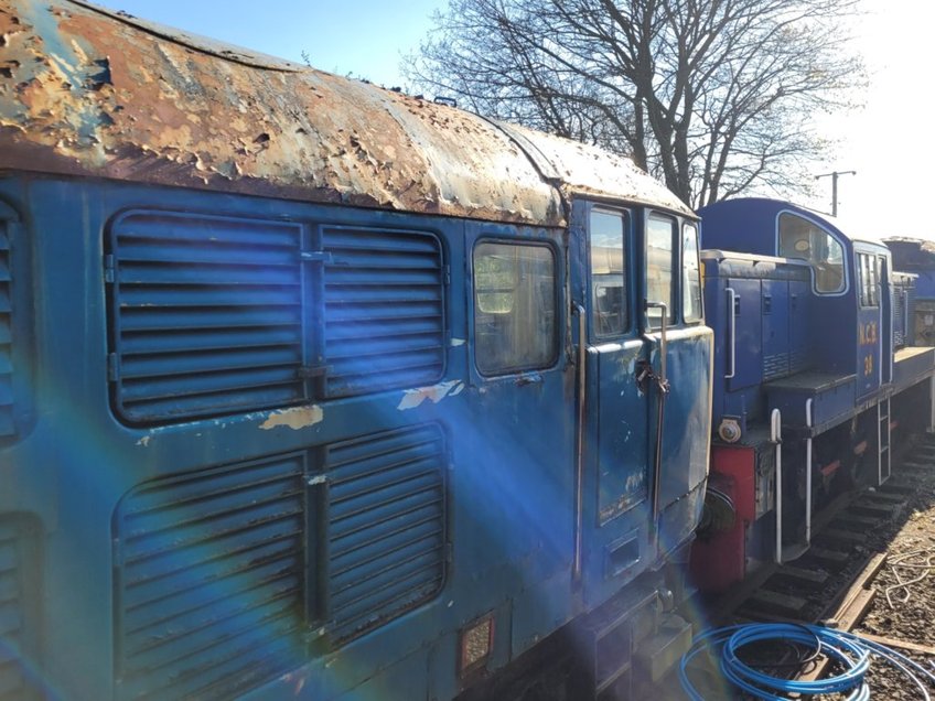 Nameplates for A4 60011 Empire of India and A2 60500 Edward Thompson, Sat 28/12/2013. 