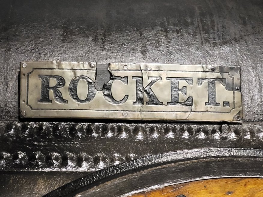 Rocket at the National Raiway Museum, Sat 23/04/2022.